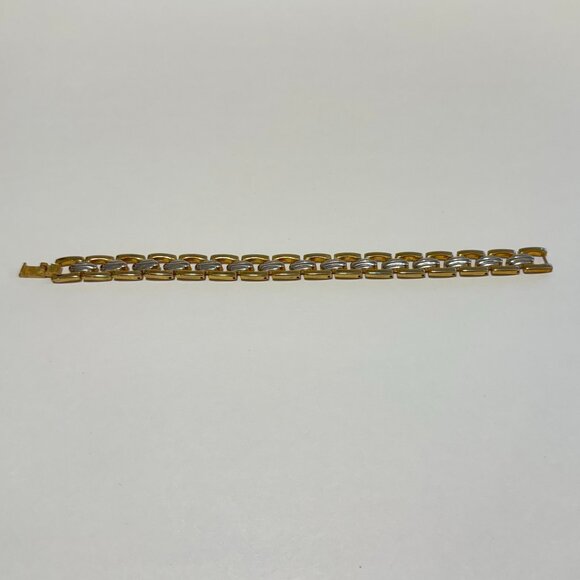 Gold & Silver Earring Bracelet TRIO - Picture 2 of 9